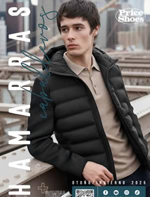 Catálogo Price Shoes Chamarras Caballero Otoño Invierno 2025